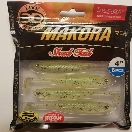 Lucky John 4" Makora 3D Real Action