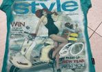 Vespa lady tee