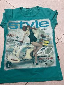 Vespa lady tee
