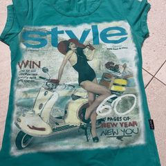 Vespa lady tee