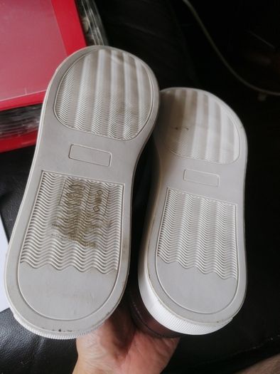 Brand New Mens Leather Trainers