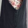 dress black denim pinafore dress size 12 Image 3