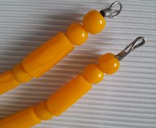 NECKLACE  - Yellow - Vintage