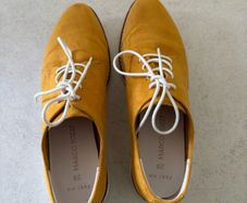 Marco Tozzi mustard brogues