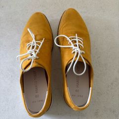 Marco Tozzi mustard brogues