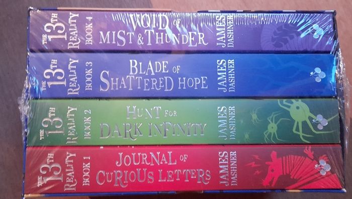 New:  The 13th Reality series set- James Dashner