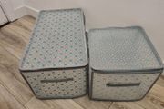 2 Clever Polka Clothes Storage Bags
