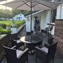 Garden Rattan Table & Chairs Image 8