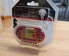 Einstein Brain Games Chess Wizard Keychain Excalibur