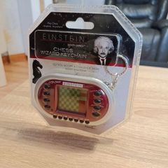 Einstein Brain Games Chess Wizard Keychain Excalibur