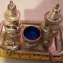 nice silver plated cruet set Image 3