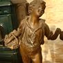 Pair of spelter figurines Image 4