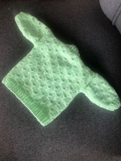 Newborn baby cardigan