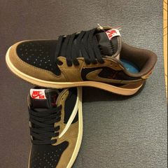 Travis Scott x Air Jordan 1 Low Dark Mocha (UK 10 / EU 45) - Like New, Boxed