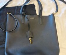Saint Laurent Black Toy Shopping Bag