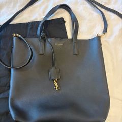 Saint Laurent Black Toy Shopping Bag
