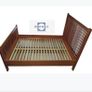 Bed by designer John Kelly.  cherrywood super king bed frame for sale in south Dublin. Image 2