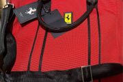 ferrari men's business travel bag shoulder