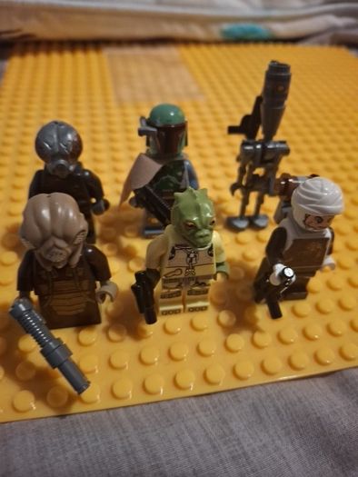 Lego star wars minifigures bounty hunter set