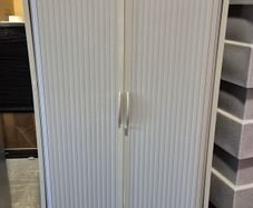 2 x Office roller shutter cabinet