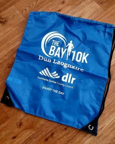 The Bay 10k Dun Laoghaire Drawstring Gym Bag