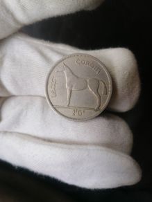1961 Ireland Half Crown Coin