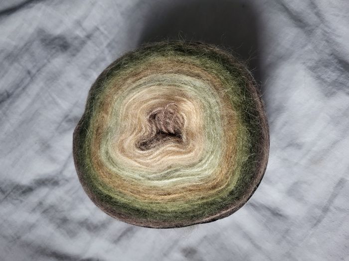 Hobbii Wool Cake 150g gradient knitting crochet yarn