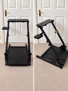 VEVOR racing wheel stand / sim racing frame in good used condition.