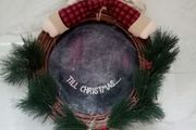 Christmas countdown chalkboard