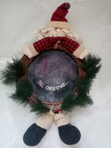 Christmas countdown chalkboard