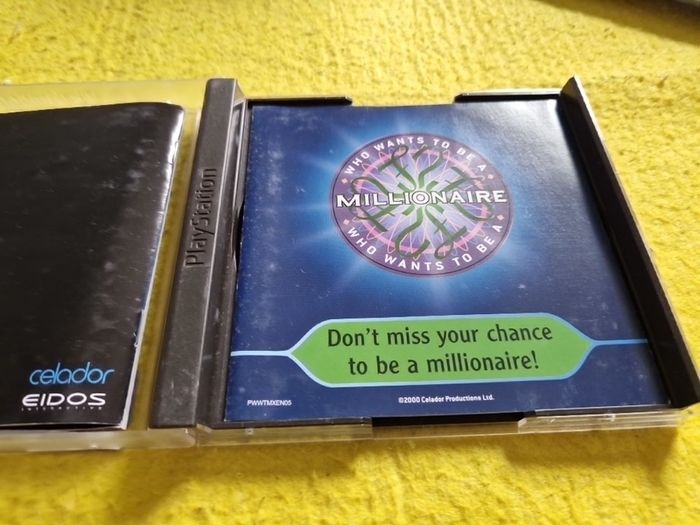 Who Wants to be a Millionaire PlayStation1 ps1 PlayStation2 Ps2 games Original