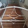 Cream Iron Single Bed Image 4