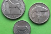 Irish Half Crown Florin Shilling