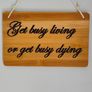 Handmade wooden wall plaques Image 5