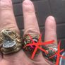Gold Saddle Ring 9crt Image 5