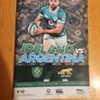 Irish Rugby International Programs X 2. In Very Good Condition. Image 2