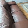 Italian Leather 3 Seater & 2 Seater Sofas Image 3
