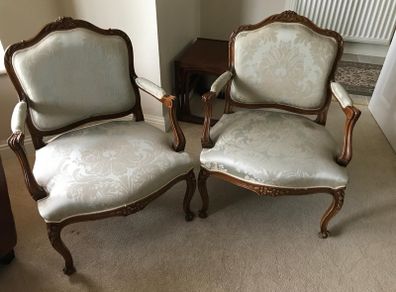 Pair of Louis XV Armchairs