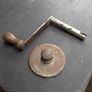 Antique phonograph handles and weight stabiliser Image 2