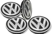 4pcs 56mm Wheel Alloy Center Cap Hub Cover Emblem Badge Emblem For VW Volkswagen Golf Jetta Beetle 6CD601171