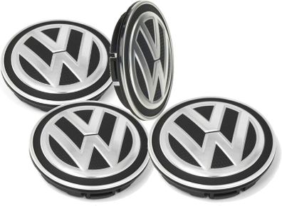 4pcs 56mm Wheel Alloy Center Cap Hub Cover Emblem Badge Emblem For VW Volkswagen Golf Jetta Beetle 6CD601171