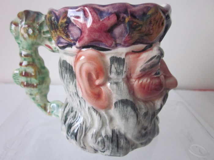 Vintage Shorter& Son Toby Jug Father Neptune