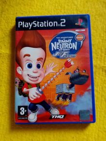 The adventures of Jimmy Neutron Boy Genius Jet Fusion PlayStation 2 ps2 games Original
