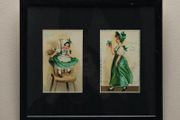 Vintage Irish Postcards  The Wearing of the Green  Framed Wall Art