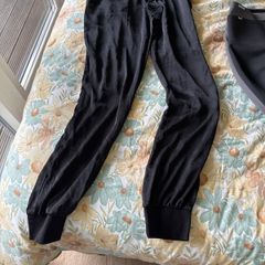 BCBGMAXAZRIA Lightweight Black Joggers