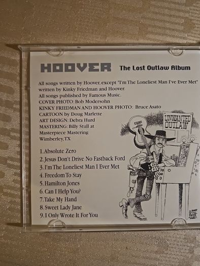Hoover CD - The Lost Outlaw Album