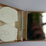 Vintage Contact Lens Travel Holder/Case Metal With Enameled Lid Push Clasp Image 6