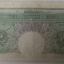 1934 Bank of England One pound 1, Peppiatt Prefix "54K" banknote Image 3