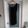 BASTYAN Black One Shoulder Dress Sz 12UK - Bnwt Rrp 195 Image 3