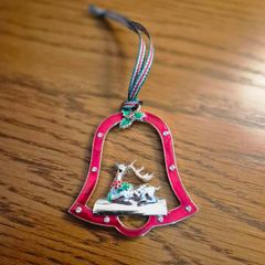 Newbridge Silverware Resting Reindeer Christmas Tree Decoration